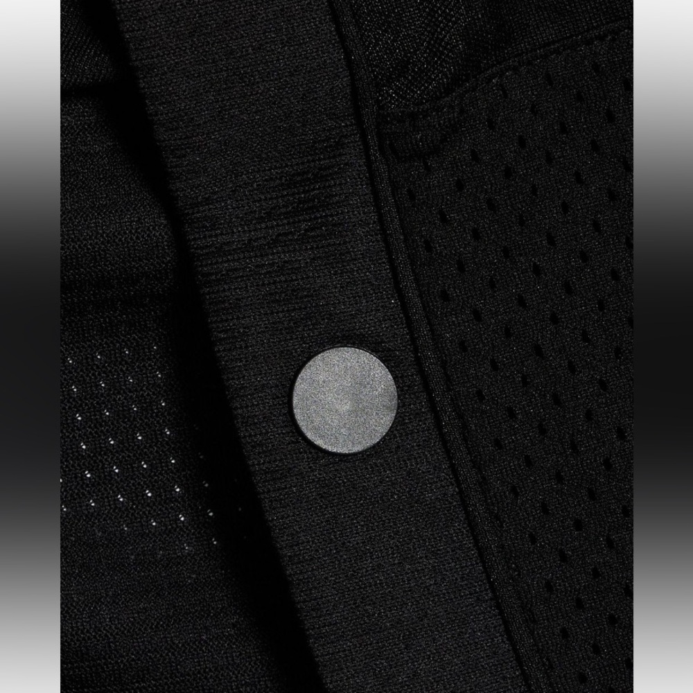 Mcq alexander mcqueen breathe appliquéd mesh panel satin midi skirt charcoal - Picture 5 of 11